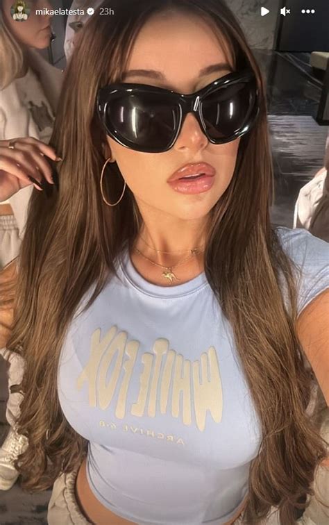 OnlyFans star Mikaela Testa goes topless in racy new ...